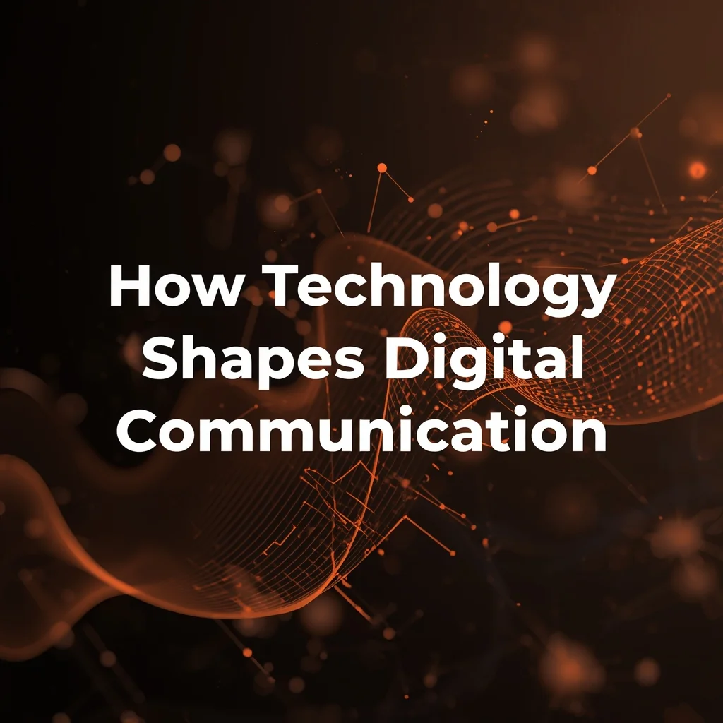 Technology Shapes Digital Communication