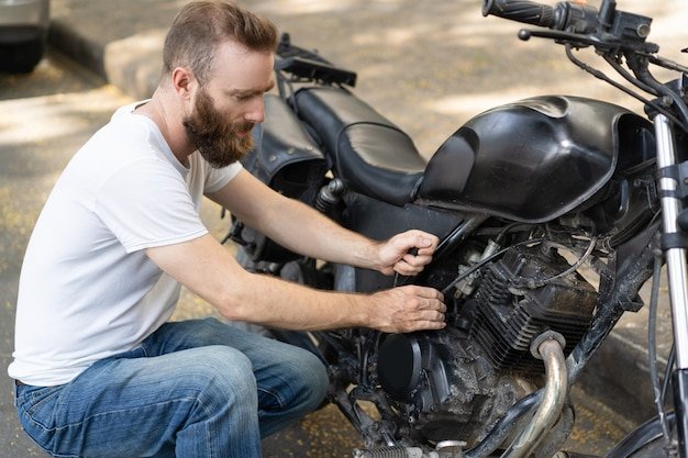 10w40 bike oil